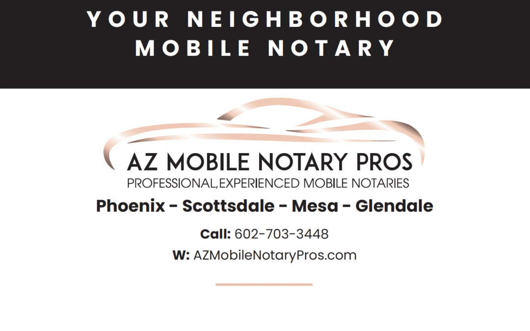 Neighborhood Notary Services
